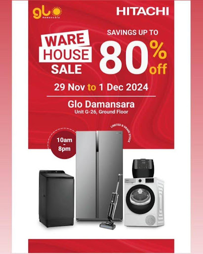 Shop smart, live better with Hitachi!