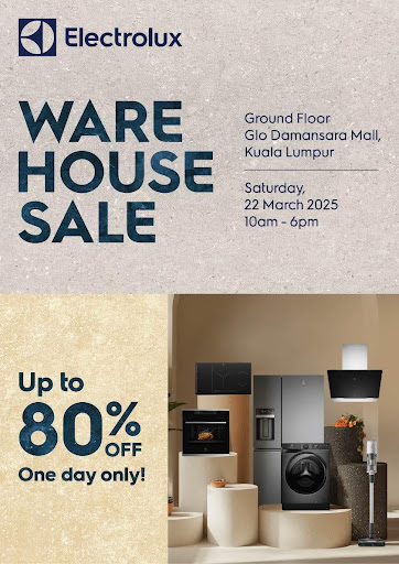 Don’t Miss Out! Electrolux Warehouse Sale